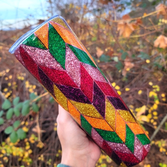 🆕️Custom, 30oz Straight, Tangram Tumbler! PERFECT GIFT 🎁 - Picture 7 of 12